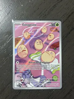 Pokemon TCG Exeggcute 192/191 Surging Sparks Illustration Holo - Image 1