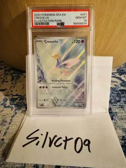 PSA 10 2024 Pokemon Shrouded Fable Cresselia Illustration Rare 071/064 - Image 1