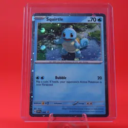 Pokemon TCG Scarlet & Violet Black Star Promo SVP EN 048 Squirtle - Image 1