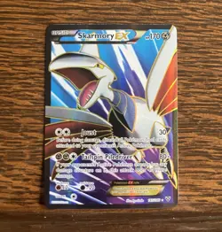 Skarmory EX 145/146 Pokemon XY Full Art Holo Ultra Rare LP - Image 1