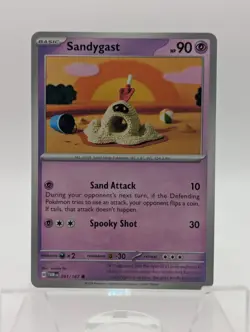 Sandygast 091/167 Common Twilight Masquerade Asaka Ito Pokemon NM - Image 1