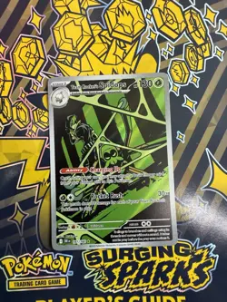 Pokemon TCG Team Rockets Spidops Illustration Rare Card 187/182 Destined Rivals - Image 1