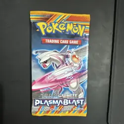 Pokemon TCG Plasma Blast Booster Pack 10 Cards English Lugia Black & White - Image 1