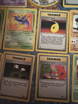 Rare Pokemon Card Lot All Pictured 1st Ed Base Set Rocket Jungle Neo Topps K99 - Image 4