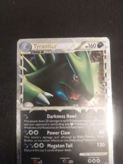 Pokemon TCG Tyranitar Ultra Rare Card 88/95 HGSS Unleashed 2010 Prime Holo - Image 2