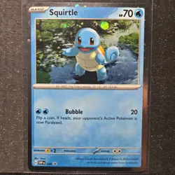 Squirtle - (Cosmos Holo) Promo SV: Scarlet & Violet Promo Cards 048 NM - Image 1