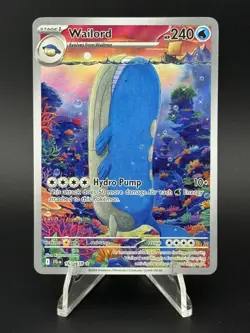 Wailord 162/159 Sv09: Journey Together Holo Pokemon TCG NEAR MINT - Image 1