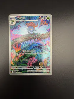 Pokemon TCG Gloom 198/197 SV03 Obsidian Flames Illustration Rare Holo - Image 1