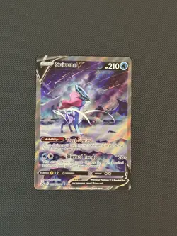 Pokemon TCG Crown Zenith GG38/GG70 Suicune V - NM - Image 1