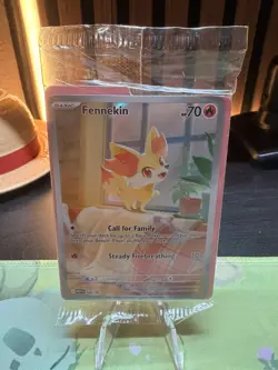 Pokemon Fennekin 080 - Black Star PROMO Sealed Chaos Rising ETB IN HAND RARE NEW - Image 1
