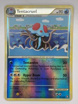 Pokemon TCG Tentacruel 50/102 Triumphant Reverse Holo - Image 1