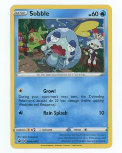 Sobble SWSH073 Holo Promo Sword & Shield Promo Pokemon Near Mint - Image 1