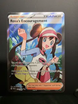 Pokemon Perfect Order Ultra Rare Rosa's Encouragement #114 - Image 1
