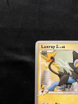 Pokemon Luxray GL Lv.48 Trading Card 2009 SP Holo Rare 9/111 Championship - Image 3