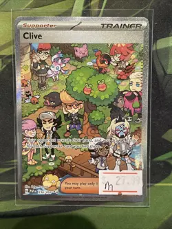 The Pokemon Company Clive 236/091 Special Illustration Rare Paldean Fates - Image 3