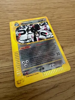 Pokemon TCG Magneton H16/H32 Aquapolis Holo Ultra Rare, LP - Image 4