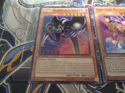 YUGIOH - 3x Toon Card Bundle N-M Condition! ultra rare/rare/common. 1st E. - Image 3