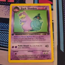 Dark Slowbro 29/82 Team Rocket 1st Edition Pokemon card - Image 1