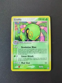 Pokemon TCG Cradily EX Legend Maker Holo Rare Card 3/92 - Image 1