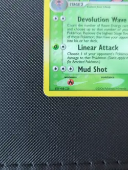 Pokemon TCG Cradily EX Legend Maker Holo Rare Card 3/92 - Image 4