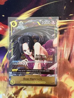 Boa Hancock (Release Event Winner) P-115 FOIL OP15 One Piece Promo Card MINT - Image 1