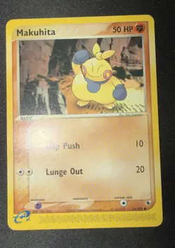 Makuhita 56/109 Common Pokemon Card - Image 1
