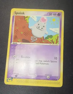 Spoink 73/97 Common EX Dragon Pokemon Card - Image 1