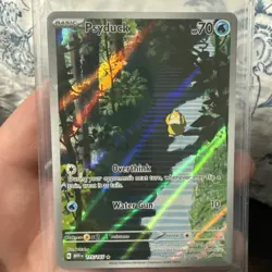 Pokemon - Psyduck 175/165 Illustration Rare SV: Scarlet & Violet 151 Holo - Image 1
