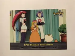 2000 Pokemon TV Animation Series 2 #EP25 Pokemon Scent-Sation Blue Logo - Image 1