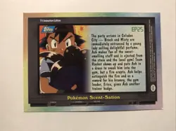 2000 Pokemon TV Animation Series 2 #EP25 Pokemon Scent-Sation Blue Logo - Image 2