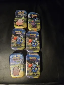 Pokemon Ascended Heroes Mini Tins SEALED 6-Pack - Image 1