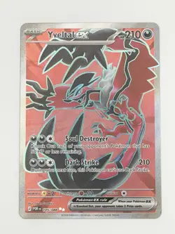 Yveltal ex 105/088 Perfect Order Full Art Ultra Rare Pokemon TCG NM - Image 1