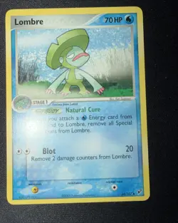 Pokemon TCG Lombre EX Deoxys 34/107 Regular Uncommon - Image 1