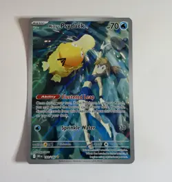 Misty's Psyduck 193/182 Illustration Rare SV10 Destined Rivals Pokemon TCG - Image 1