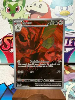 Scizor 205/197 Illustration Rare - Obsidian Flames - Pokemon TCG - SHIPS FAST - Image 1