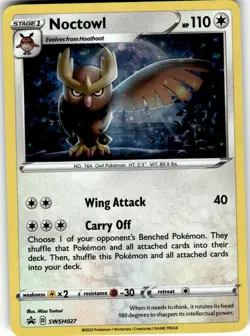 Noctowl - Promo SWSH: Sword & Shield Promo Cards SWSH027 LP - Image 1