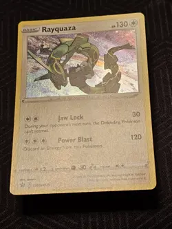 Rayquaza SWSH029 SWSH: Sword & Shield Promo Cards Holo NM - Image 3