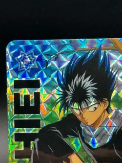 Hiei Yu Yu Hakusho Trading card Prism TCG Japanese Bandai #182 - Image 2