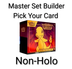 Pokemon Obsidian Flames - Pick Your Card - Non-Holo - Image 1