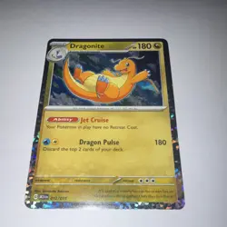 Pokemon Dragonite 012/015 McDonald's 2024 Promo Holo Stage 2 HP 180 Card - Image 4