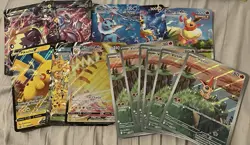 Pokemon JUMBO Card Lot 14 Cards Full Art NM - Image 1