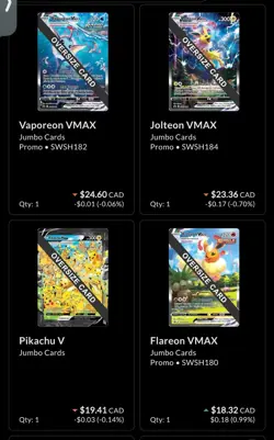 Pokemon JUMBO Card Lot 14 Cards Full Art NM - Image 4