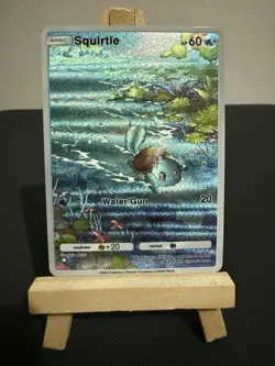 Squirtle Pokemon Pocket Card TCG Display Art Card - Image 1