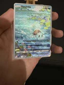 Squirtle Pokemon Pocket Card TCG Display Art Card - Image 2