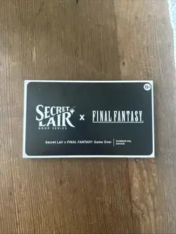 MTG Secret Lair x FINAL FANTASY: Game Over EN Foil [NEW & SEALED] - Image 1
