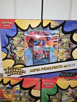 Pokemon TCG - Ascended Heroes Mega ex Box Bundle 3 Pack NEW (SEALED) - Image 5