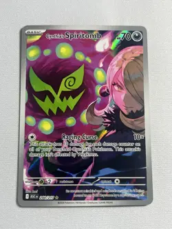 Pokemon Ascended Heroes CYNTHIA'S SPIRITOMB 244/217 Illustration Rare - Image 1