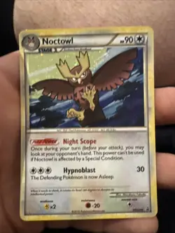 Noctowl Promo Holo HeartGold SoulSilver Pokemon TCG HGSS06 Mint Condition - Image 1