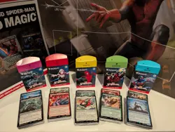 Spider-Man Magic the Gathering Welcome Deck - 2 Complete Sets, Newspaper Playmat - Image 3