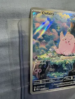 Lillie's Clefairy ex Special Illustration Rare Holo Sv09 184/159 Pokemon - Image 2
